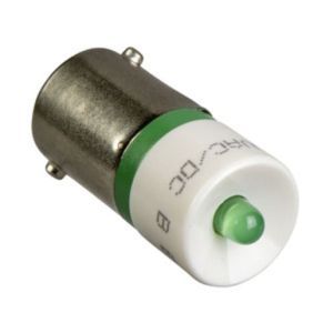 DL1CJ0243E LED-Leuchte, BA 9s, grün, superhell, 24