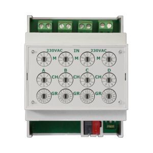 BE4F230-Q KNX quick Binäreingang 4-fach, Signalein