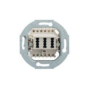 TAE 2x6/6 NFF Up 0 rw, Kommunikationsdose Unterputz reinweiss