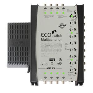 AMS 908 ECOswitch Profi-Multischalter, Standalone, 9 Eingä