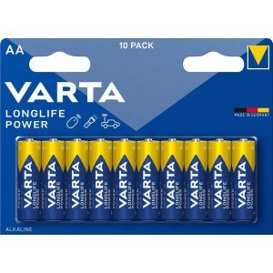 Longlife Power AA 10er, Batterie AA Varta Longlife Power 10er Blister04906121461