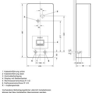 VED E 24/8 E VAILLANT electronicVED E 24/8 E exclusiv