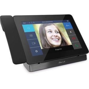 CAI3000-IP-0156, IP Video Touch-Telefon Carus TAVOLA für SIP-Türkommunikation, Tischgerät schwarz