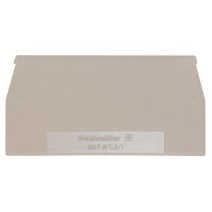 WAP WTL6/1 EN Abschlussplatte (Klemmen), 65 mm x 1.5 m