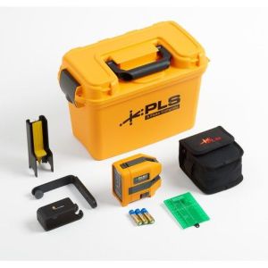 PLS 5G KIT, 5-Punkt-Lasernivelliergerät-Kit, grün