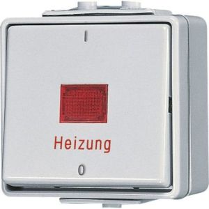 602 HW, Heizungsschalter, Aus 2-pol., 10 AX 250 V ~, IP 44, WG 600