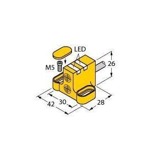 NI4-DSC26-2Y1X2 Induktiver Sensor, Doppelsensor für Schw