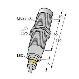 NI15-EM30D-VP6X/S120 Induktiver Sensor, für extreme Umgebungs