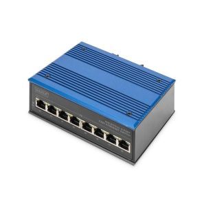 NNETSWINDFE8UMR.01, Industrial 8-Port Fast Ethernet Switch, DIN rail, unmanaged