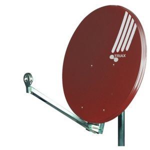 HIT FESAT 65 ZR Offset-Parabolreflektor, 65cm, ziegelrot
