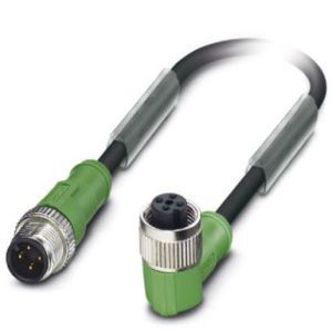 SAC-4P-M12MS/ 0,3-PUR/M12FR Sensor-/Aktor-Kabel