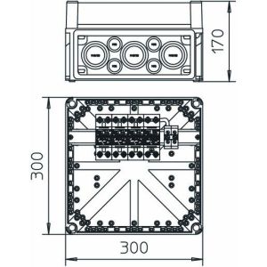 MCD 50-B 3+1-VG CoordinatedLightningController Set Typ 1