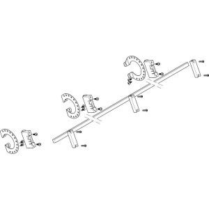 MXSC41331 Sammelschienen-Modul 4FB/1RE N/PE mit CU