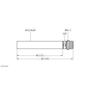 BI2-EH6.5-AP6X-V1131 Induktiver Sensor, mit erhöhtem Schaltab