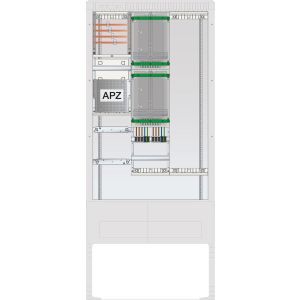 SZ207ZL2401A Zähleranschlusssäule 2 ZP, APZ,Leerpl,,