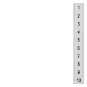 8WH8141-2AB85 Bezeichnungsschild, flach, mit 81-90, ho