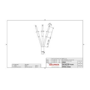 CHE-3I/A/24KV/70-240 3-Leiter-Innenraum-Endverschluss, für 3-