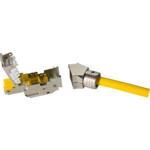 09451511572, RJI MF RJ45 plug Cat6A, 8p IDC angl. 35°