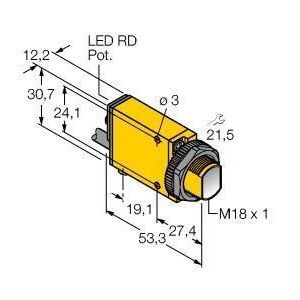 SM312LV Opto-Sensor, Reflexionslichtschranke