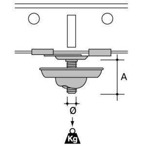 JHX-16S T-Profil-Schienen-Clip mit Schraubnuss,