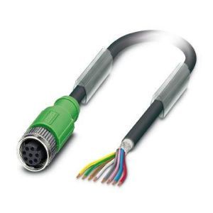 SAC-8P- 5,0-PUR/M12FS SH, Sensor-/Aktor-Kabel