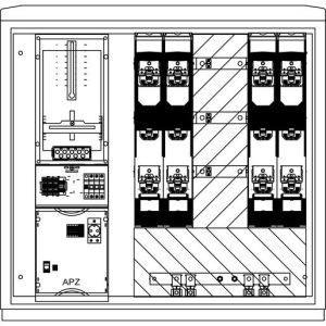 WS824.W4.C2201 WS A850-2 W4 400A 2W2 OVAG Wandlerschran