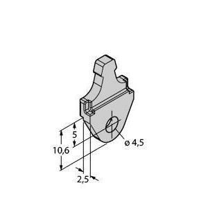 M1.2-Q17L Zubehör, Montagehalterung, für Linearweg