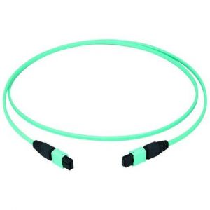 L00830A0005 MPO PC female Patchkabel, türkis, G50/12