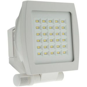 FL3N-LED-130 weiß Schwenkbarer LED-Strahler mit Bewegungsm