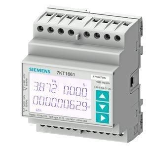 7KT1661, SENTRON Messgerät 7KT PAC1600, 3-phasig, 5 A, Hutschiene, Modbus RTU