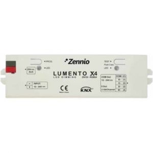 ZN1DI-RGBX4 Zennio LUMENTO X4 LED-Dimmer für 4 Kanäl