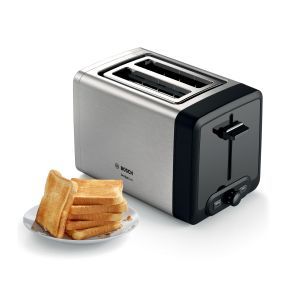 TAT4P420DE Toaster Kompakt DesignLine Edelstahl/sch