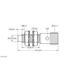 NI3-EG08K-AP6X-H1341 Induktiver Sensor