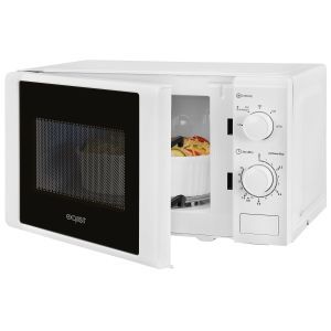 MW900-030 weiss, Mikrowelle 700 W, Standgerät, Volumen Garraum: 20 l, Drehteller Ø: 255,0 mm, Garraum: Lackiert, Front: Weiß-Glas