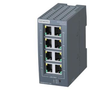 6GK5008-0GA10-1AB2 SCALANCE XB008G, unmanaged Switch, 8x RJ