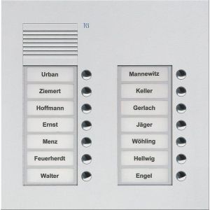 PUK14/2-EN Audio Außenstation Serie PUK 14 Klingelt