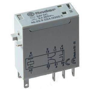 46.52.9.024.0000T Industrie-Miniaturrelais für Bahnanwendu