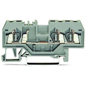 280-671 3-Leiter-Durchgangsklemme2,5 mm²mittig