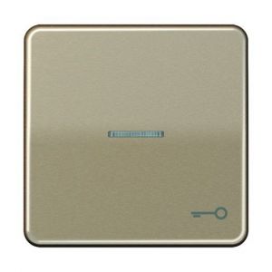 CD 590 KO5T GB Wippe mit Lichtleiter, Symbol Tür, Alumi