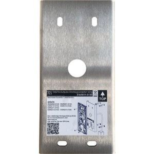 ZIA5011-0130, TASTA Aufputz-Montageadapter für ISW503x-0145, IVW5211-0145 , IVW511x-0145 , IVW5410-0145, ISW5411-0145 zur Platzierung an Kabelkanälen Edelstahl