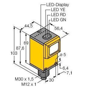 Q45BB6RQ5 Optoelektronischer Sensor, Einweglichtsc