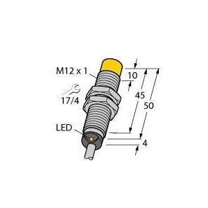 NI10U-M12-AN6X Induktiver Sensor, mit erhöhtem Schaltab