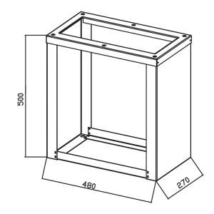 84343595 Erstück 435mm breit