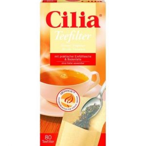 Cilia Teefilter 80 f. Verwendung ohne Halter VPE Cilia Teefilter 80 f. Verwendun