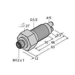 FCS-GL1/2A4-NAEX-H1141/A Strömungsüberwachung, Eintauchsensor ohn