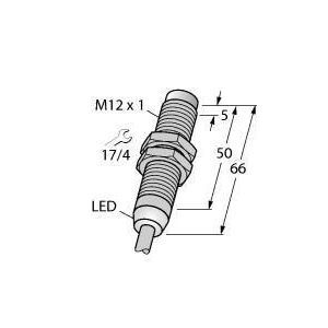 NI4-M12-AP6X/S120 Induktiver Sensor, mit erweitertem Tempe