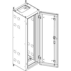 NT17E Wandgehäuse geerdet IP55 BxHxT: 340x1140