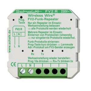 FV2 R Funk-Repeater für FV2-System, 230V AC (U