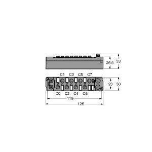 SNNE-0008D-0006 piconet Erweiterungsmodul für IP-Link, 8