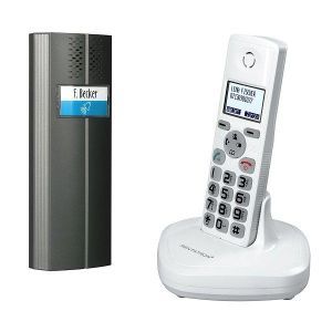 TF04 SET, Funk-Türsprechanlage mit DECT Telefon, Sprechstelle, Basis, Handset, Relaismodul